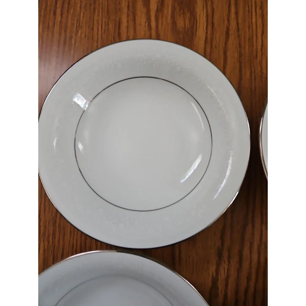 Noritake BUCKINGHAM Set of 4~7-1/2in. Cereal Soup Bowls #6438 Japan